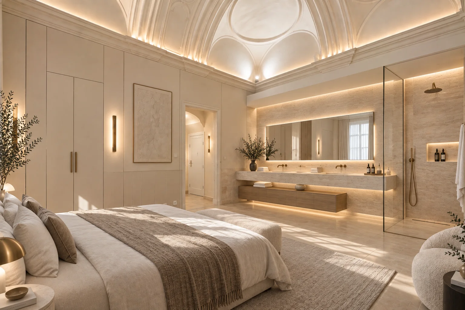 Appartement à Monaco-Ville : proposition d’aménagement de la chambre