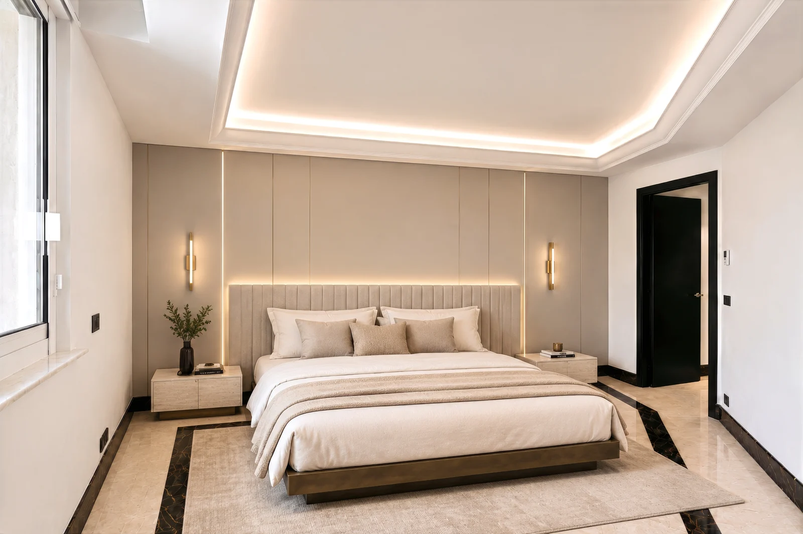 Appartement Ninetta à Monaco : proposition d’aménagement de la chambre supplémentaire