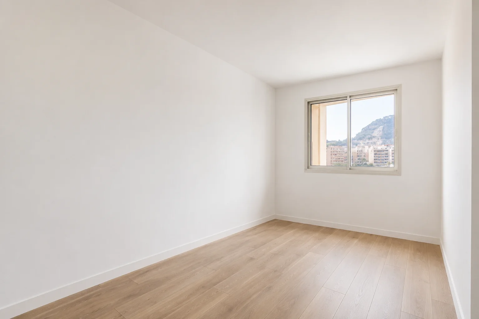 Rosa Maris à Monaco : visualisation de la chambre vidée virtuellement de son mobilier