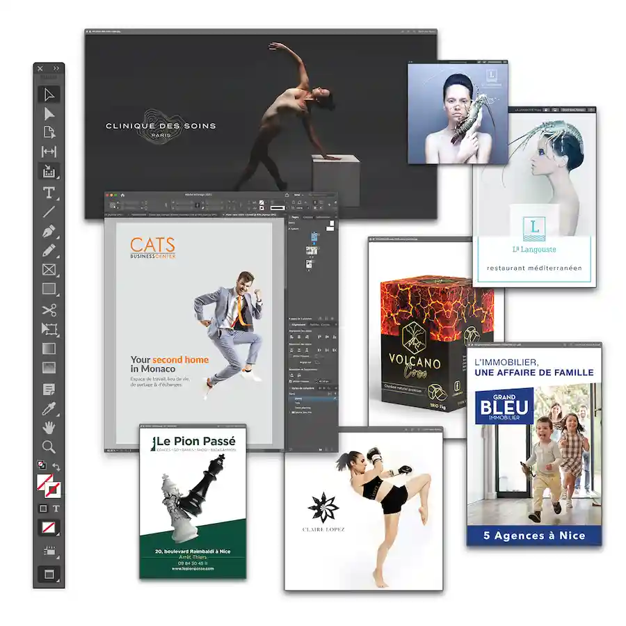 creation de logo et identite visuelle pour entreprise